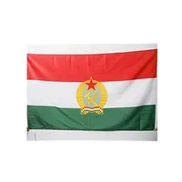 Ungarische Flagge von Ungarn 1949-1956 3x5ft Druck Polyester Club Team Sports Indoor mit 2 Messingstapfen 297g