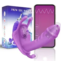 Sex Toy Massagegerate Toys App Fernbedienung Dildo Vibratoren für Frauen WiFi Vibrator Frauen Wear Waren Erwachsene 18