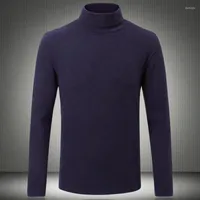 Erkekler Tişörtleri Ünlü En İyi ABD Tasarımcı Markası Solid Belktleneck 2022 Sonbahar Kış Kalın Erkekler Uzun Kollu Erkek Tshirt 81820