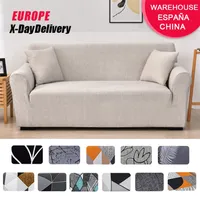 Cubiertas de silla Coolazy Stretch Sof￡ Slip -Slip -Slip Elastic para sala de estar Funda Sof￡ Couch Couch Decoraci￳n del hogar 1234Seater 220829