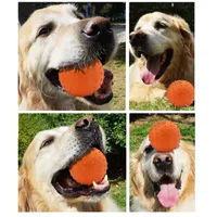 Högkvalitativ multipelfärg Naturgummihund Toy Chews Supplies Ball On a Strap Rope Pet Dogs Training Toys 20220829 E3