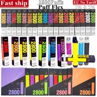 Duty Free Puff 2800 Puffs Flex Cigarett 2% 5% ￥ngor eng￥ngsvapspenna 20Colors Kits Ecigs Battery Vapors Puff Penns OEM vs Lux Legend Prov