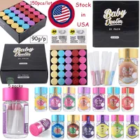 Lager i USA Warehouse Baby Jeeter Preroll Bag 5packs Container E Cigs Prerolling Paper High Potens Infused With Liquid Diamond Cone Paper Labels Box Packaging