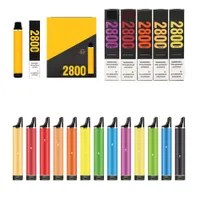 Original e cigarette puffs 2800 FLEX E Cigarettes Disposable Vapes pen with 2% 5% NIC disposables vaper puffbars electronic cigs 850mah 8ml 20 colors IN STOCK