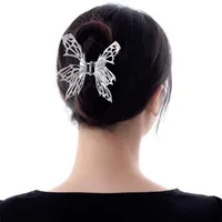 Originele nieuwe Barrettes Butterfly Bone Series Metal Shark Clip Niche Design High Fashion Hair Clip Ins Vrouwelijk alle match-accessoires