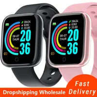 Children watches Smart Watch Wristwatch Sport Fitness Tracker Digital Watch for Android IOS Men Women Heart Rate In Stock Smartwatch Y68
