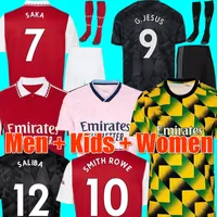 22 23 Pepe Saka Soccer Jerseys 2022 2023 fanów Wersja gracza G. Jesus Football Shirt Pre-Match Mężczyzn dzieci