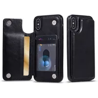 Кожаные кошельки мобильные телефоны для iPhone 14 13 Pro Max Samsung S22 Ultra Plus A12 A53 Mi 11 Ultra Flip Cover Id Card Stand Card Card Muct wicskstand