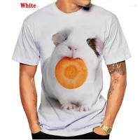 Herren T-Shirts T-Shirts 2022 Herren- und Frauen Sommer 3D T-Shirt Street Eichhörnchen gedruckt niedlich klein frisch atmungsaktiv bequem