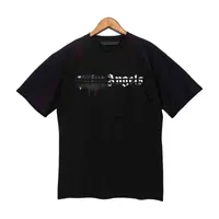 Men's T-Shirts Designer de luxe T-shirt Palms Angels Angel T-shirt PA Vêtements Spill Letter Spill Spory Spring Summer Men and Women Tee New