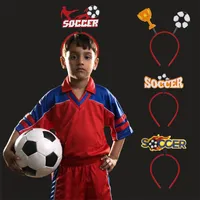 Världscup hårband fest dekoratio n cheer fans levererar röda pannband barn vuxna fotboll fans gåva match cheer 2 2bf q2