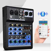 Profesjonalny mikser audio do przesyłania strumieniowej 4 -kanałowej cyfrowej konsoli miksowania DSP Wzmacniacz stereo DJ Studio Sound Board221z