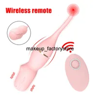Sex Toy Massagebeistung Vibrator Massage Wireless Fernbedienung Mehrfach Frequenz Clitoris Vagina Stimulation G Spot Toys for Women Shop