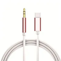 Auto aux audio cavi adattatore tipo C a 3,5 mm USB C per Samsung Huawei Xiaomi con pacchetto al dettaglio