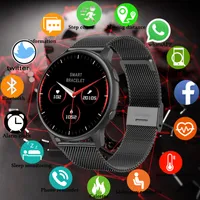Children watches 2022 New Smart Watch Men Full Touch Screen Sport Fitness Watch IP67 Waterproof Bluetooth For Android ios smartwatch Menbox