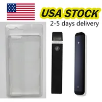 Embalagem de varejo EUA Estoque de cigarros e cigarros diposáveis ​​Vape caneta plástico pacote de molinete de molusco de molusco 1.0 ml kits iniciantes de cigarros eletrônicos Pacotes personalizados