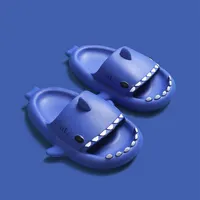 Çin Marka Sandal Mavi Stereo Köpekbalığı Eva Soğuk Yolu Çocuk Terlik Yaz Evi Ev Evliye Toddler Ebeveyn-Çocuk Slip Yumuşak Baby239t