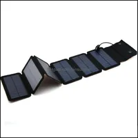 ソーラーパネル9Wモノソーラーパネル充電器ポータブルパワーバンクアウトドア緊急5V 2A携帯電話用タブレット242XドロップデファンスマーDHIMM