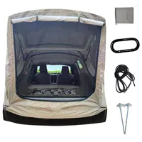 Zelte und Schutzhütten Auto Trunk Zelt SUV Universal selbstfahrende Schwanzverlängerung Outdoor Camping Regen Sonnenschatten Markennisation