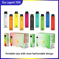 Elux Legend Disparable Vape Pen Eタバコ3500パフ2％1500MAHバッテリー10ml 9colors vaporizerpre塗りつぶされたカートリッジデバイススティック蒸気キットパフ