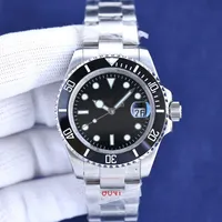 SW Designer Luxury Men's Watch Dark Blue Dial 40mm rostfritt stål 904L remsilver med teleskopisk justering Buckle M126613LB Automatisk mekanisk klocka 0002