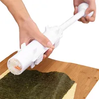 Sushi Maker Roller Reisform Sushi Bazooka Gemüse Fleisch Rolling Tool DIY SUSHI MACHINE MACHINE KITILE TOOL256W