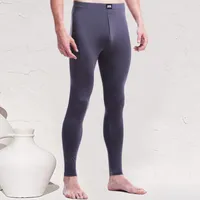 Pantalones de hombres Leggings Sexy Winist Home Slim Solid Elastic Pants cálidos pantalones de hombres casuales