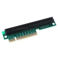 컴퓨터 케이블 PCI-E 8X ~ 16X 라이저 어댑터 PCI-EXPRESS X8 X16 90 1U/2U 액세서리 용 직각 카드 변환기