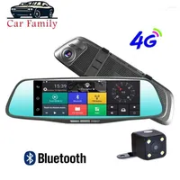 8 Inch Android 5.1 Car DVR Dash Cam Rearview Mirror Camera Dual Lens GPS Navigation Wifi Bluetooth Recorder1