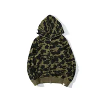 Capuz de tubar￣o com tubar￣o banhando tubar￣o camuflagem macaco camuflado z￭per suor de casaco herren jackets Men250t