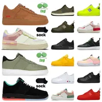 shoes mens womens 1 1s low falt athletic shoe pu leather outdoor jogging skate Indoor gym yeath air #039; #039;forces1 #039; #039;af1s