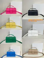 TOTES Tasarımcı Çanta Le Bag Bambinos Omuz Çantaları 2022 İlkbahar ve Yaz Jacquems Mini Vintage Çantalar Gerçek Deri Omuz Koltuk Kağıdı