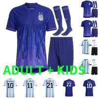 Adult Kids Kit 22 23 Argentinien Fußballtrikot