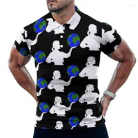 Polos para hombres Derechos de las mujeres camisetas casuales camisetas internacionales de día para hombre camisa de moda cita tops gráficos de manga corta gran tamaño 6xl