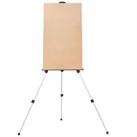 WACO Easel Stand Painting Artista Exibir tripé para eventos Cofffee Shop Table Top Top Alumínio Ajustável Altura com uma bolsa de transporte - W2514