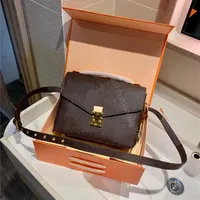 Messenger 2021 SS Lady Fashion Wallets Hasp Luxurys Bag Bag أعلى جودة للسيدات كتف واحد عبر الجسم حقيبة اليد الكلاسيكية 295g