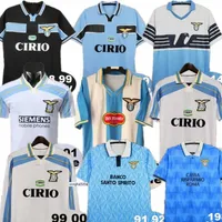 Jersey Lazio Nedved Retro Soccer Trikots 1989 1990 1991 1992 1995 1998 1999 2000 2001 2014 Simeone Salas Gascoigne Home Away Football Shirt Veron Veron