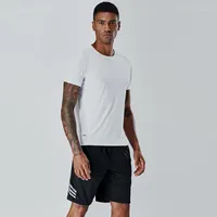남자 T 셔츠 남자 티셔츠 2022 의류 라운드 넥 짧은 슬리브 피트니스 여름 느슨한 스포츠 통기성 선 스크린 티셔츠