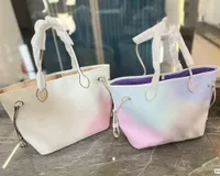 Bolsas de noite 3 bolsas de gradiente de cores Bolsas de marca designer de marca feminina bolsa de bolsas de bolsa