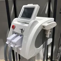 2 In 1 Q Switched Pigment Remover Carbon Peel Tatoo Removal Yag Nd Laser OPT IPL Permanent Hair Removal Machine