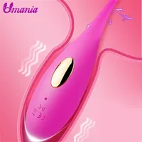 Umania 무선 원격 제어 진동기 실리콘 총알 달걀 진동기 성인을위한 USB 충전식 장난감 신체 임의 배송 Y20040248d