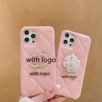 Branded fashion cell phone cases CC phone case with flower313r
