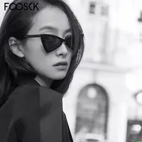 Foosck Australia estilo vintage gafas de sol de ojo de gato mujeres moda de las gafas de sol cateye uv400241g