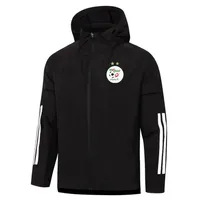 2020 2021 Cezayir Ceket Kapşonlu Futbol Pisti Spor Rüzgar Dergisi Hoodies Futbol Eğitim Takım elbise ceket Jogging Jersey Running Ceketler261K