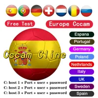 Европа 7Cline Antennas Europe Италия CCCAM поддерживает бесплатный Oscam Cline Germany Fast Stable Server Испания Португалия Швеция Польша Full HD DVB-S2