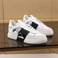 2022 New Mens Casual Shoes Patchwork Designer Sneakers Genuine Leather Skateboard Sports Shoes Size 40-45212E