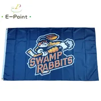 ECHL Greenville Swamp Rabbits Flag 3 5ft 90cm 150cm Polyester Banner decoration flying home & garden Festive gifts285w