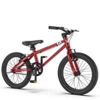 bicicletta di Yoya Wearchildren 16 pollici da 16 pollici 4-6-8 anni in acciaio a carbonio regolabile bici per bambini adolescenti adulti regali