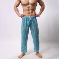 Новые мужчины Long Johns Underpants Fashion Mesh Undershirt Hollow Out Посмотреть через дышащую ночную одежду сексуальную одежду для сна купаль