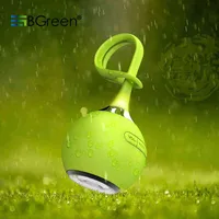 Portable Speakers BGreen Outdoor Bluetooth Mini MP3 Speaker Portable Waterproof IPX4 Speaker Support Micro SD Card USB Aux In With Mic Microphone T220831
